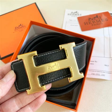 fake black hermes belt